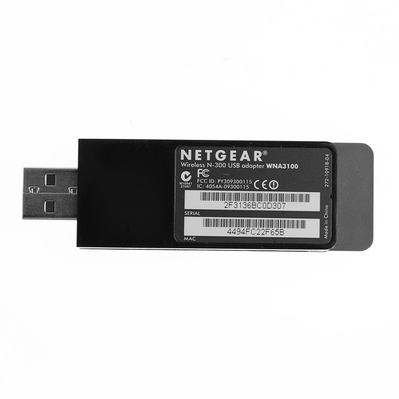 Bộ chuyển đổi không dây nhận thẻ mạng WiFi 300M cho Netgear WNA3100 cổng USB