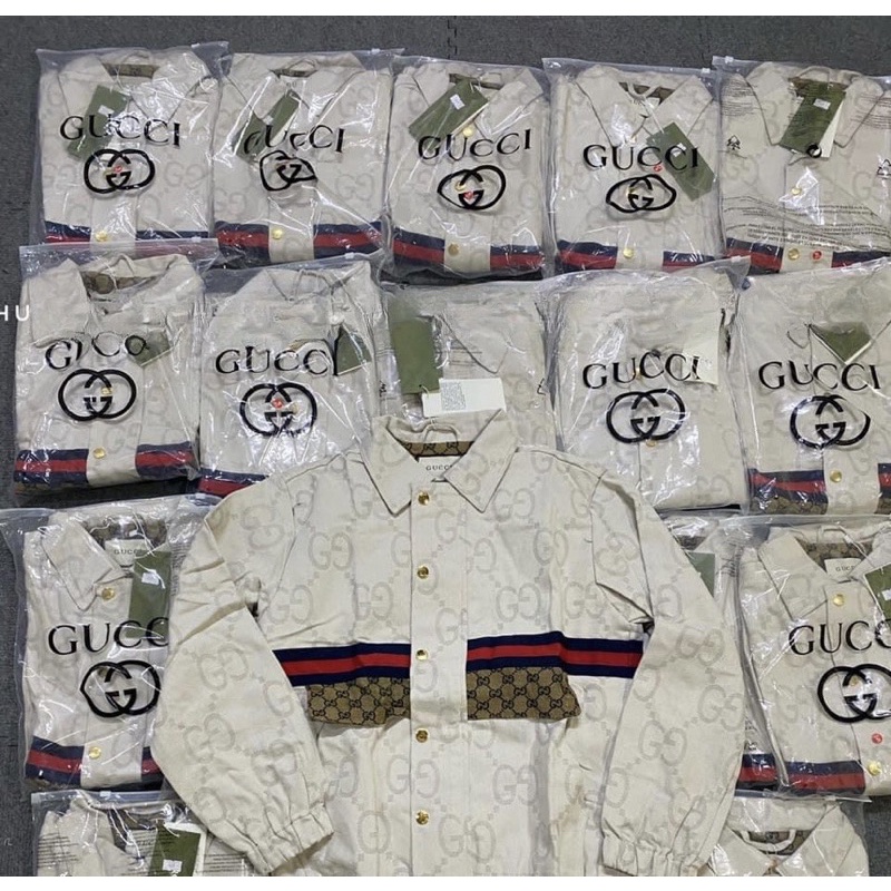 Áo jean gucci 2022