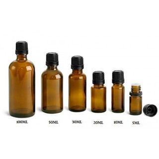 Lọ đựng tinh dầu nâu 50ml