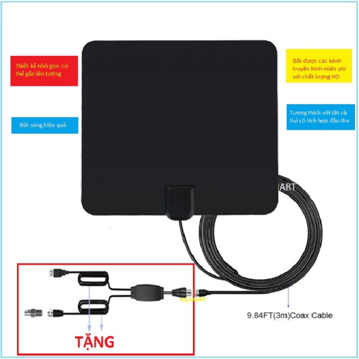 Dàn Ăng Ten, Dàn An Ten Dùng Cho TV Và Đầu Thu Kỹ Thuật Số Xem Truyền Hình Miễn Phí DVB-T2