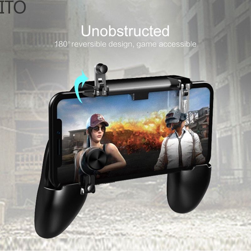 PUBG Mobile Gamepad Joystick Metal Trigger Game Shooter Controller Gamepad ito