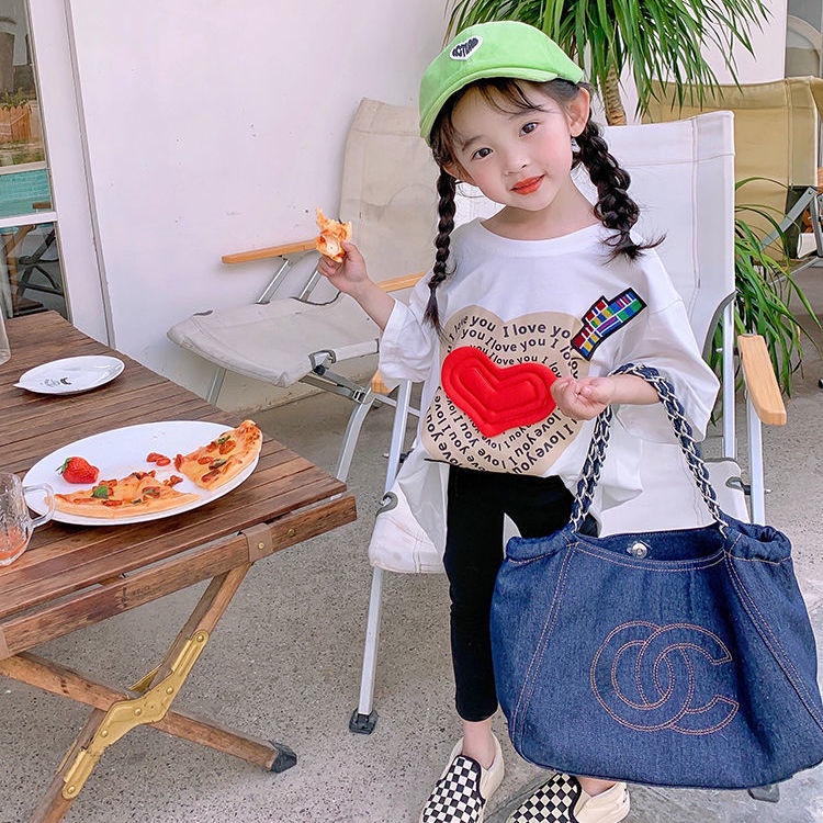 Áo Thun Tay Ngắn Chất Liệu 100% Cotton Nguyên Chất 2022 Thời Trang Mùa Hè Mới Cho Bé Gái