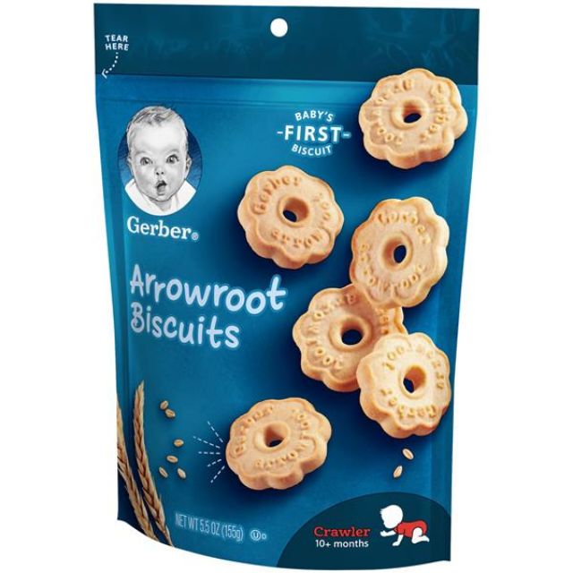 Bánh quy Gerber Arrowroot Cookies