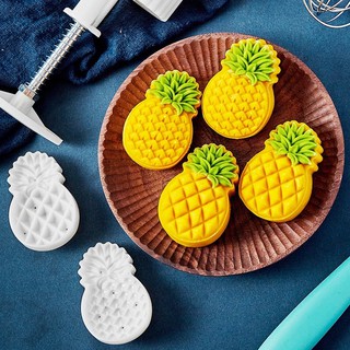 khuôn bánh dứa lò xo 50g 2 mặt 2020