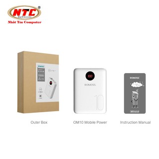 Sạc Dự Phòng Romoss OM10 10000mAh