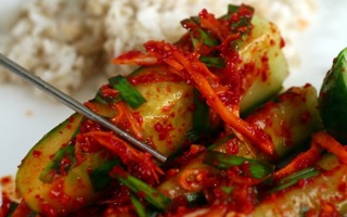 Kim chi dưa leo Hàn Quốc