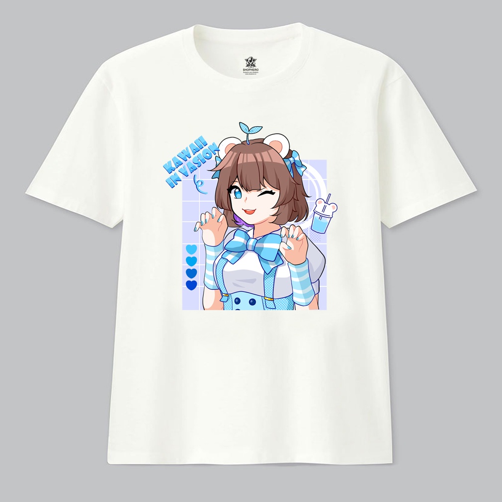 Áo Hero team đầy đủ nhân vật màu trắng, áo thun hero team thời trang unisex, chất liệu cotton, thoáng mát khi mặc