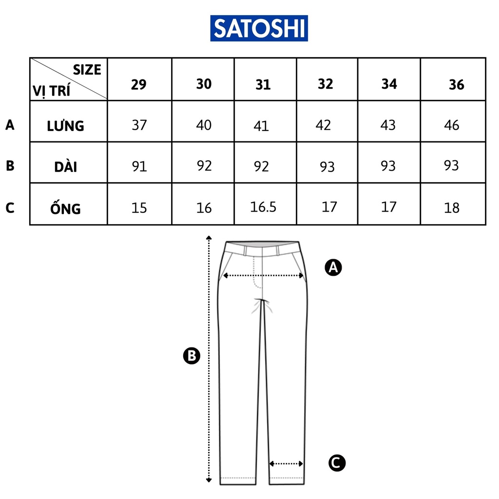 | Satoshi | Quần jean nam form Regular SAQJ60 Cotton màu xám đen