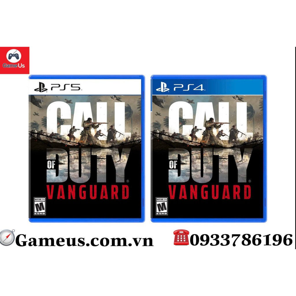 Đĩa Game Ps5/Ps4 : Call of Duty Vanguard hệ US