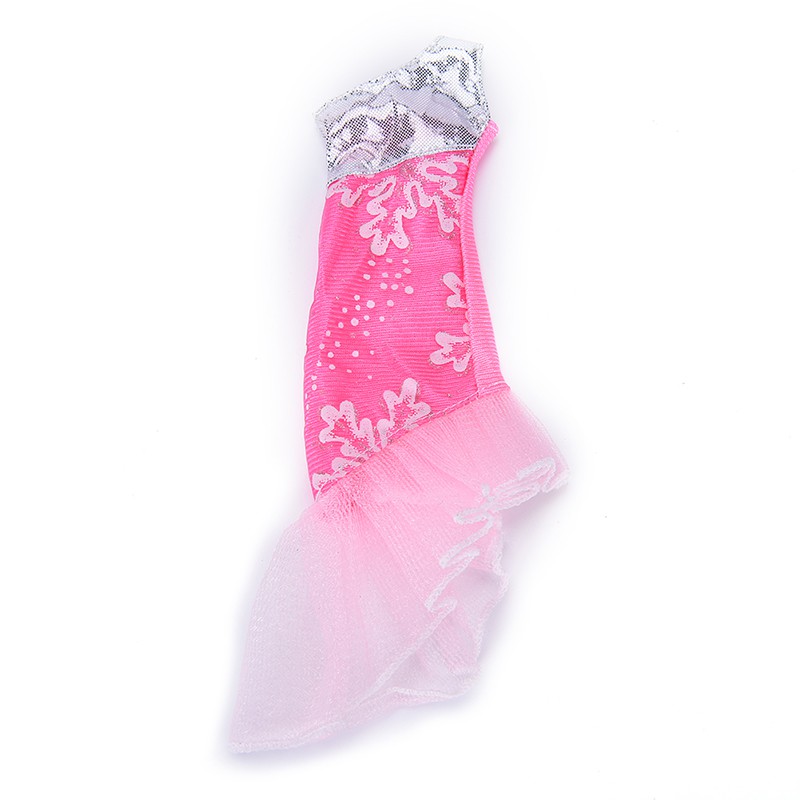 Đầm Dự Tiệc Handmade Thời Trang Cho Búp Bê 9 "