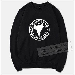 Áo Nỉ ( Sweater ) GHOST TEAM chất nỉ da cá cực đẹp