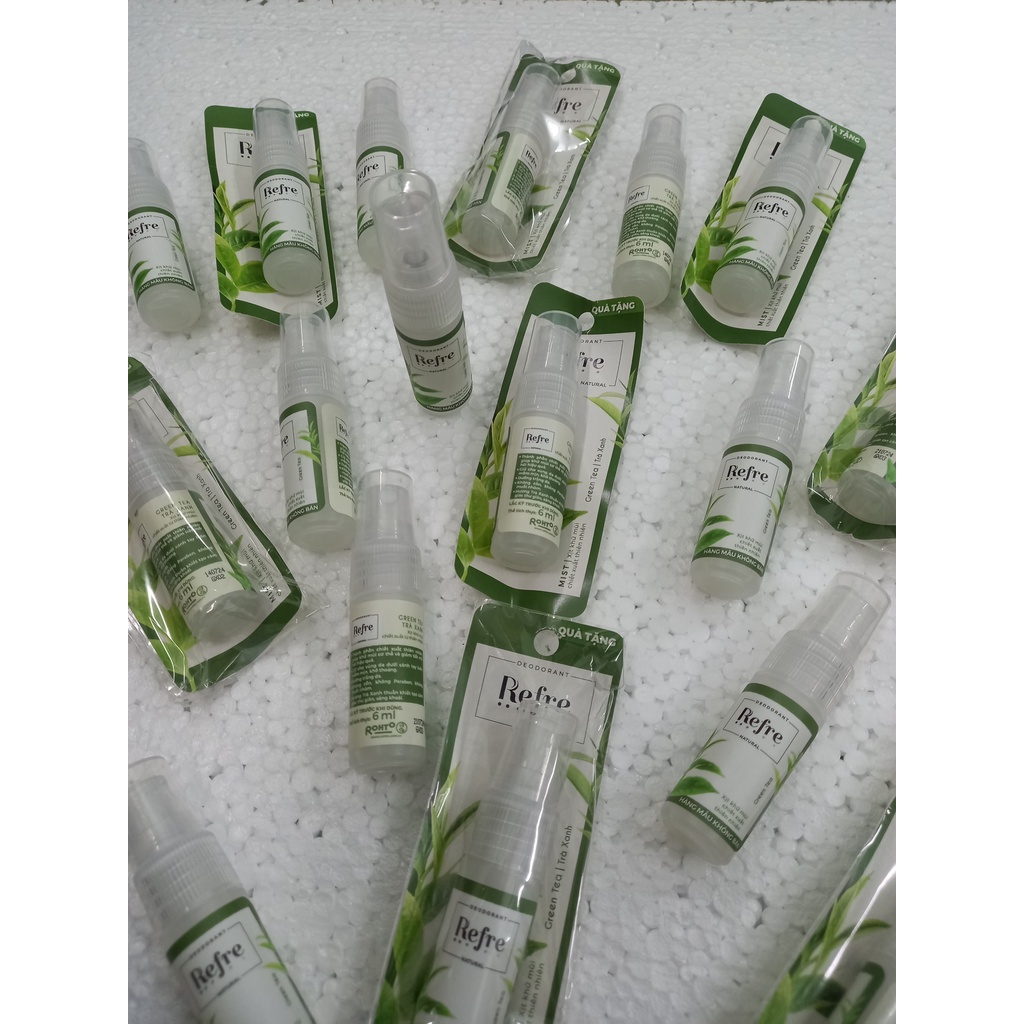 Xịt khử mùi Refre hương trà xanh 6ml