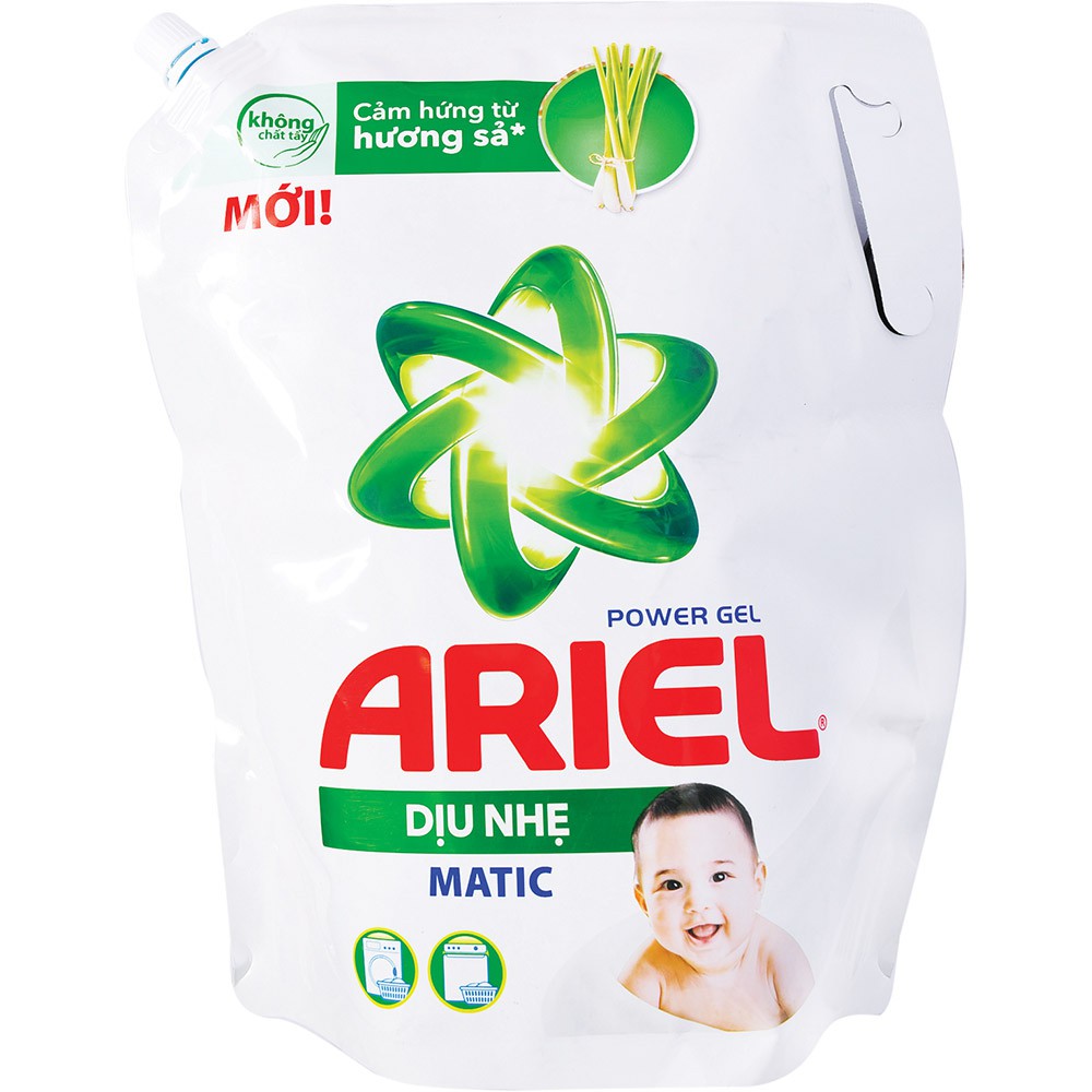 Nước giặt ARIEL dịu nhẹ 2.15 Kg/ túi