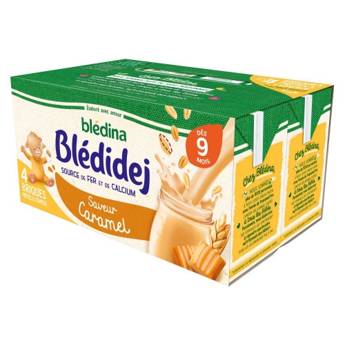 [AD] Lốc 4 hộp Sữa Tươi Bledina Pháp Các Vị Cho Bé Từ 6m 250ml