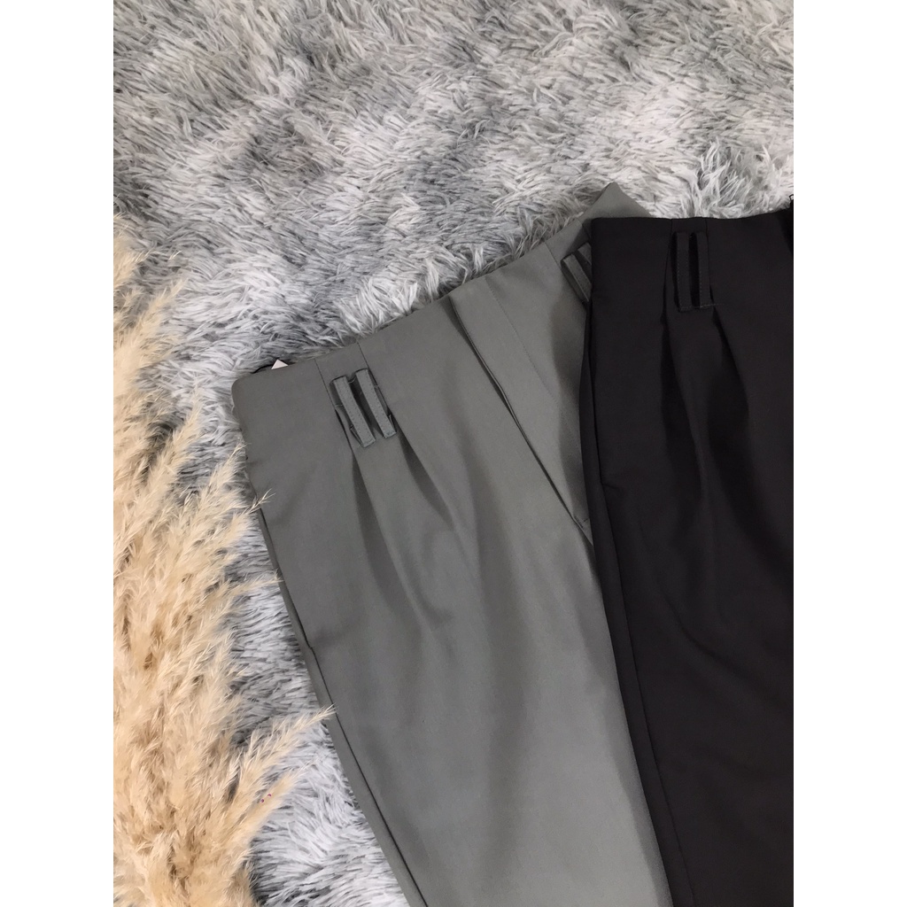 Quần baggy xếp ly bigsize   QT0012 Tú Mỡ - Đủ size từ 50-95KG