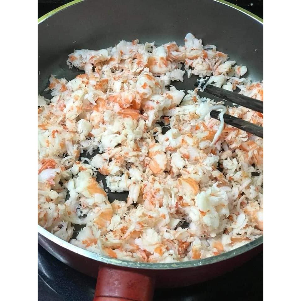 thịt ghẹ nguyên chất ko pha cá khay 500gr nấu canh, nấu cháo/súp siêu ngon | BigBuy360 - bigbuy360.vn