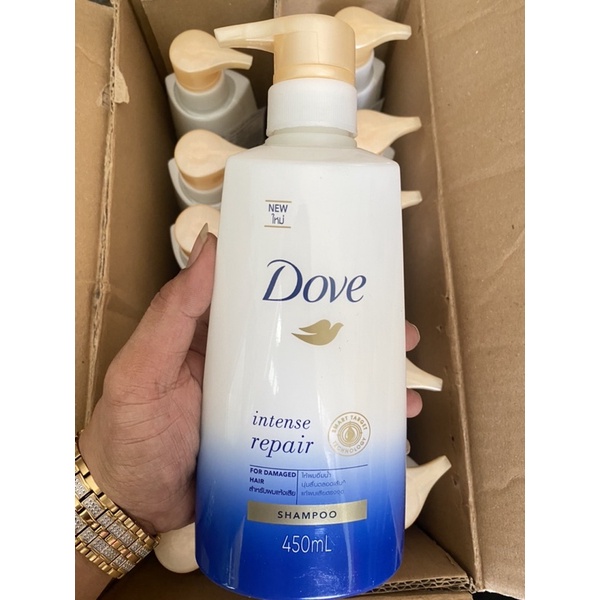 Dầu gội Dove phục hồi tóc thái 450ml và 425ml