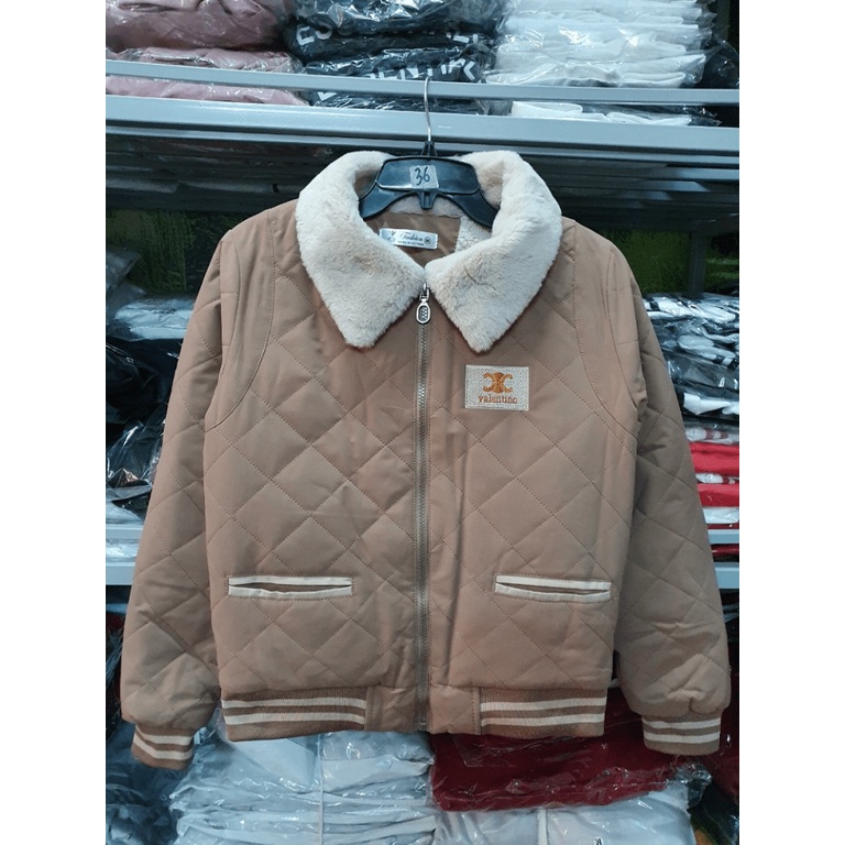 Áo Khoác Phao Nữ Lót Lông Siêu Ấm MS89  - ĐĂNG QUANG FASHION
