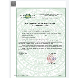 Tăng Cơ Đốt Mỡ BCAA COMPLEX SIBERIAN SPORT