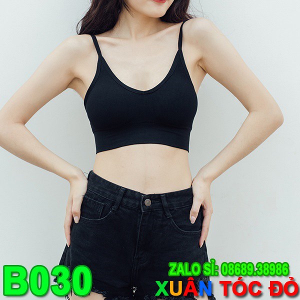 SỈ ZALO RẺ HƠN NHIỀU_ Áo Bra Tăm 2 Dây Cực Hot Mới B030 | WebRaoVat - webraovat.net.vn