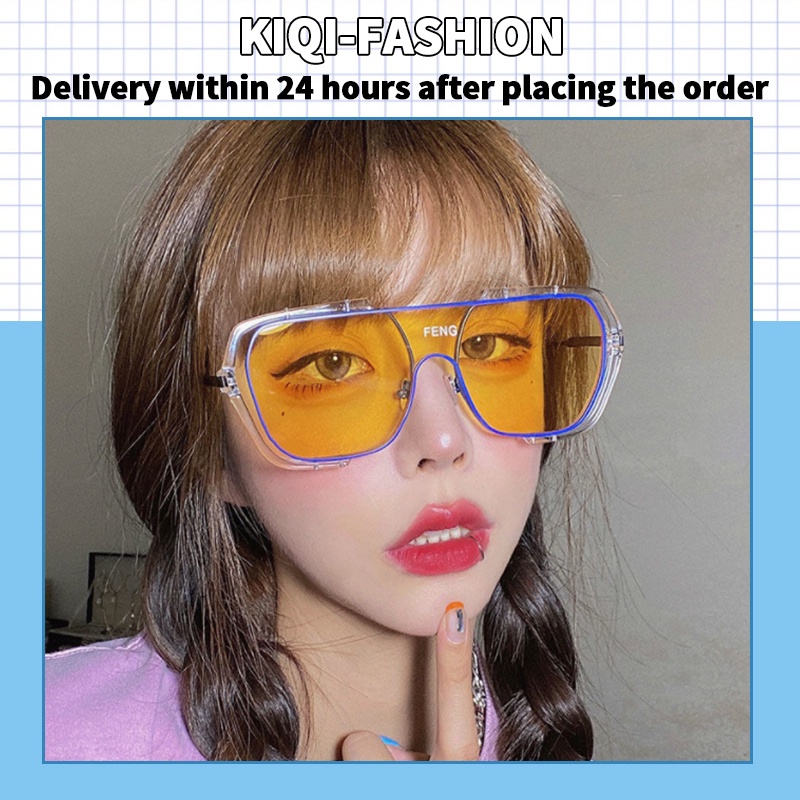 (KIQI-FASHION) COD Kính Mát Chống Tia Uv400 Kiểu Dáng Thời Trang