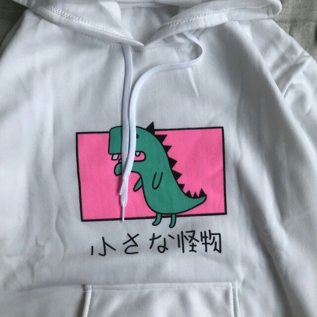 Rẻ vô địch- ÁO KHOÁC NỮ HOODIE CHUI ĐẦU TÚI XÉO HÌNH CÁ SẤU DỄ THƯƠNG - CÓ ẢNH THẬT | BigBuy360 - bigbuy360.vn