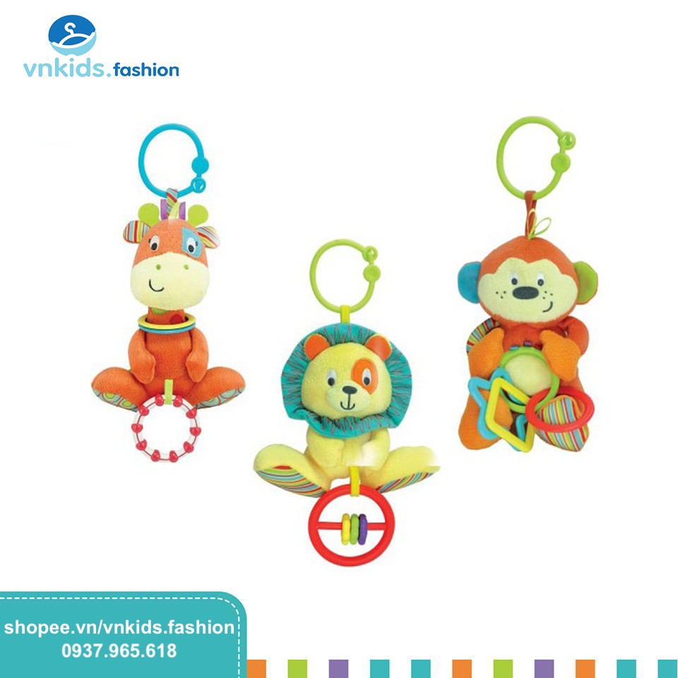 Thú bông xúc xắc treo cũi Winfun