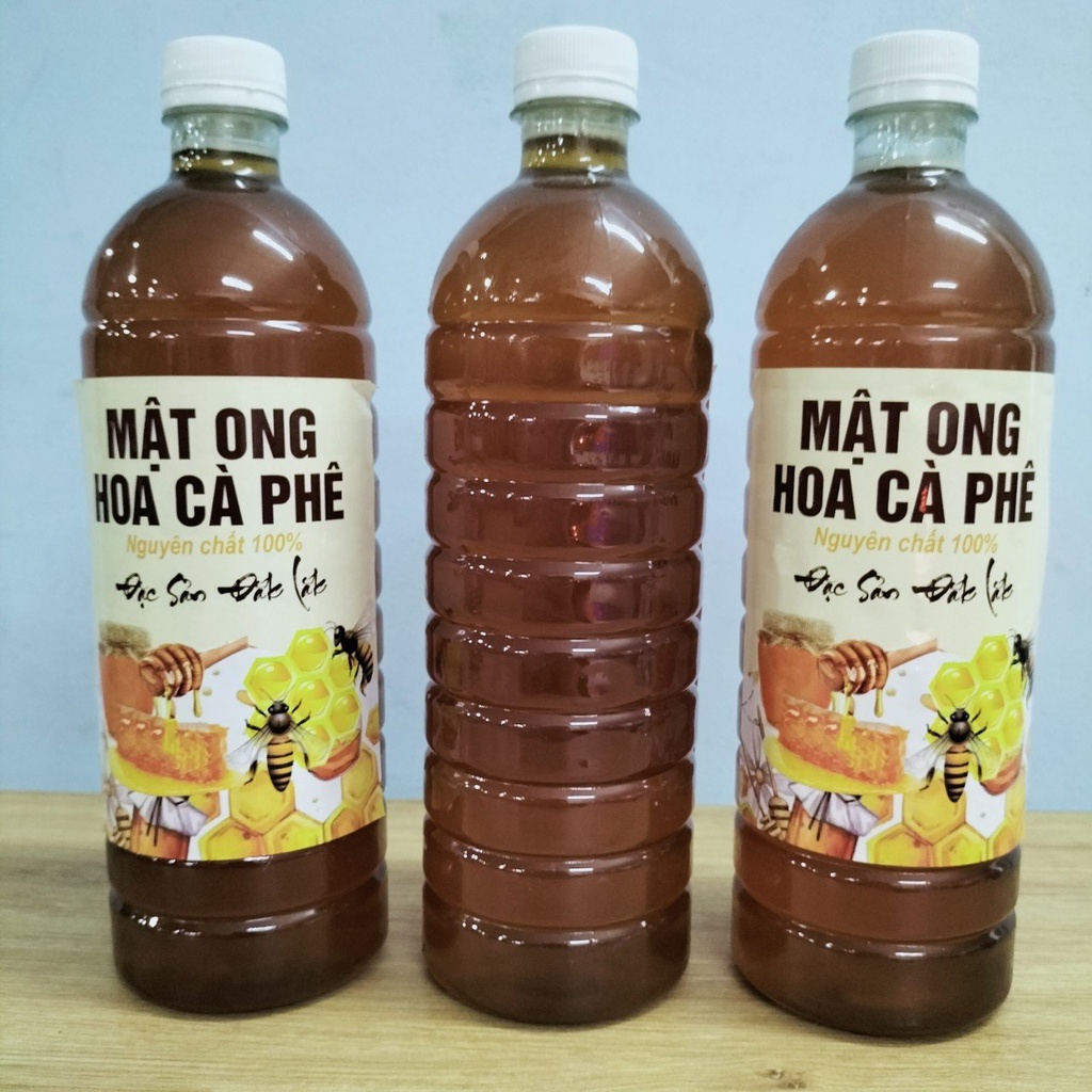 Mật Ong Hoa Cà Phê Đăk Lăk 1 Lít- Nguyên Chất