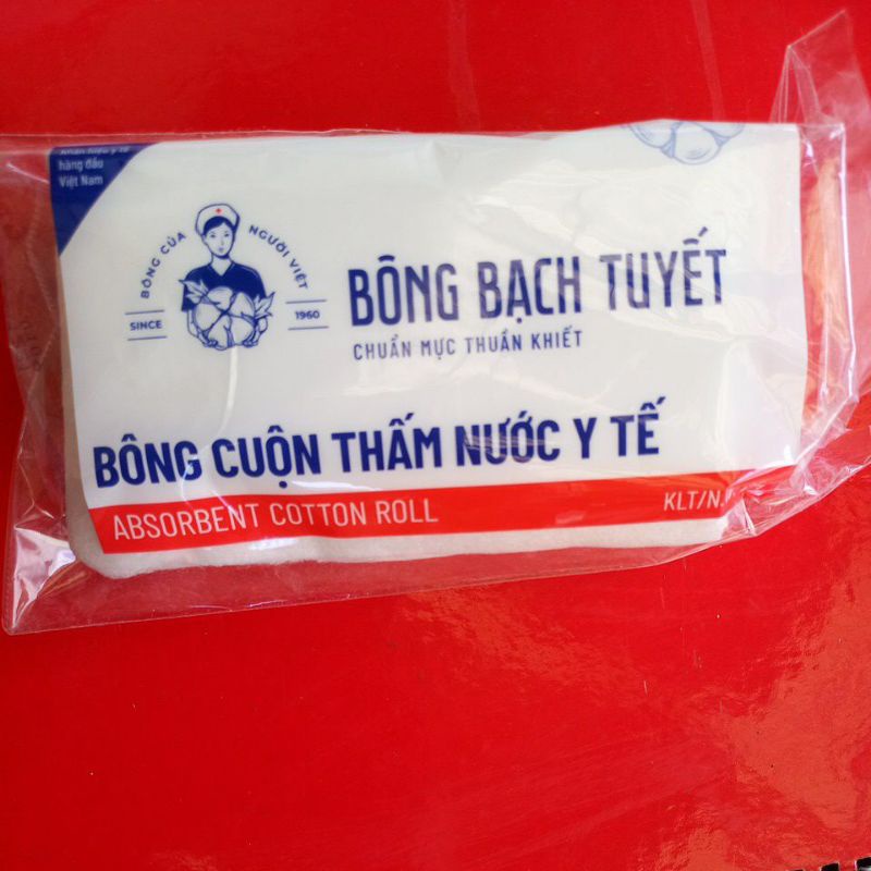 Bông  y tế Bạch Tuyết  25g