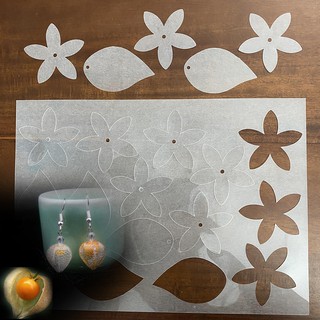 Quả tầm bóp, quả đèn lồng nhựa co nhiệt plastic shrink cắt sẵn làm thủ công handmade diy