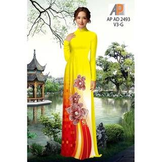 Vải áo dài in hoa