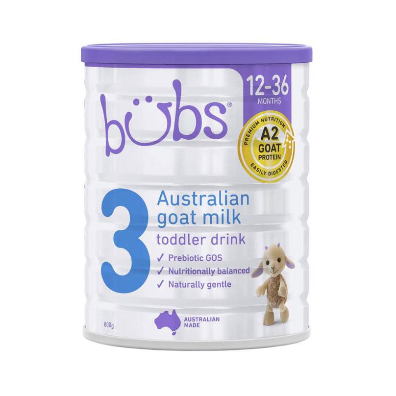Sữa Dê Bubs số 3 800gr