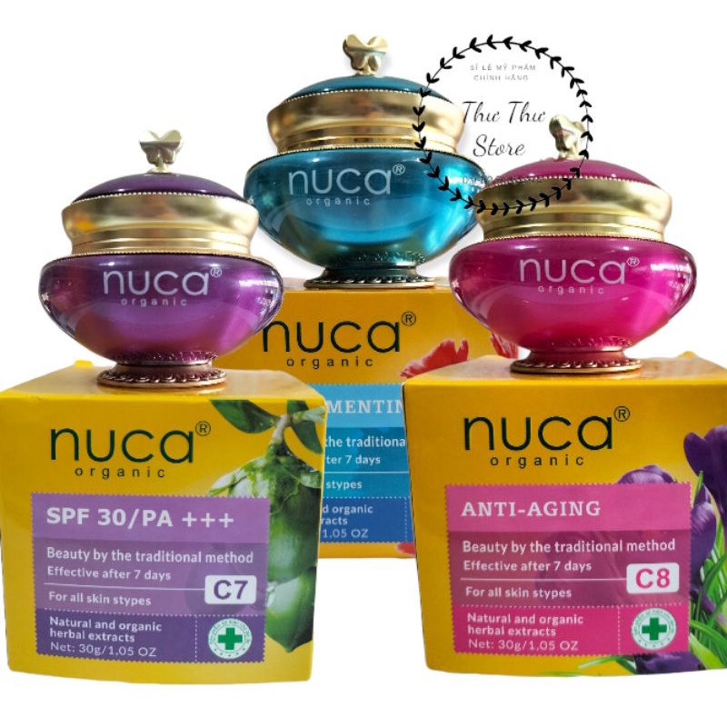 Kem Nuca 30g Dưỡng Trắng Da Ngăn Ngừa Nám Tàn Nhang Đồi Mồi