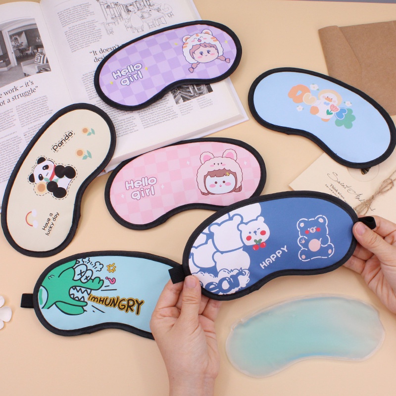 Miếng bịt mắt, miếng che mắt ngủ hình thú cute
