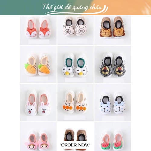 Giày bún 20 mẫu hình dễ thương cho bé trai và bé gái (346#)