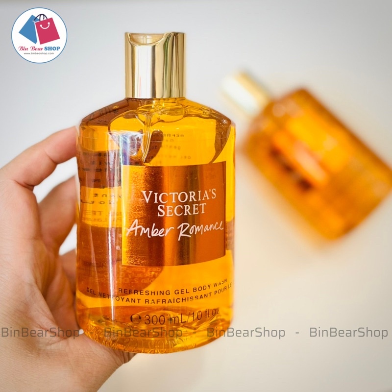 Gel Sữa Tắm Nước Hoa Victoria’s Secret Amber Romance Mỹ / Shower Gel