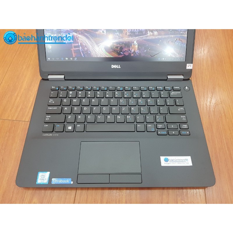 Laptop Dell Latitude E7270 (Core i5 6300U, 8G Ram, 256G SSD, Intel Intel HD Graphics 520, 12 inch)