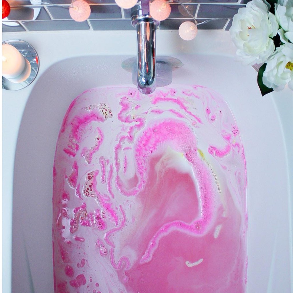 Viên thả bồn tắm Sex bomb, Intergalactic, Sakura, Twilight, Deep Sleep, the comforter... bom tắm - bath bomb