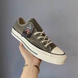 Giày /converse/ màu xanh rêu