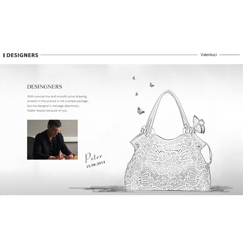 Túi Xách Nữ Họa Tiết Hoa Vintage Thời Trang