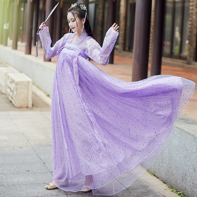 Bộ Hán phục phong cách truyền thống Trung hoa xinh xắn cho nữ