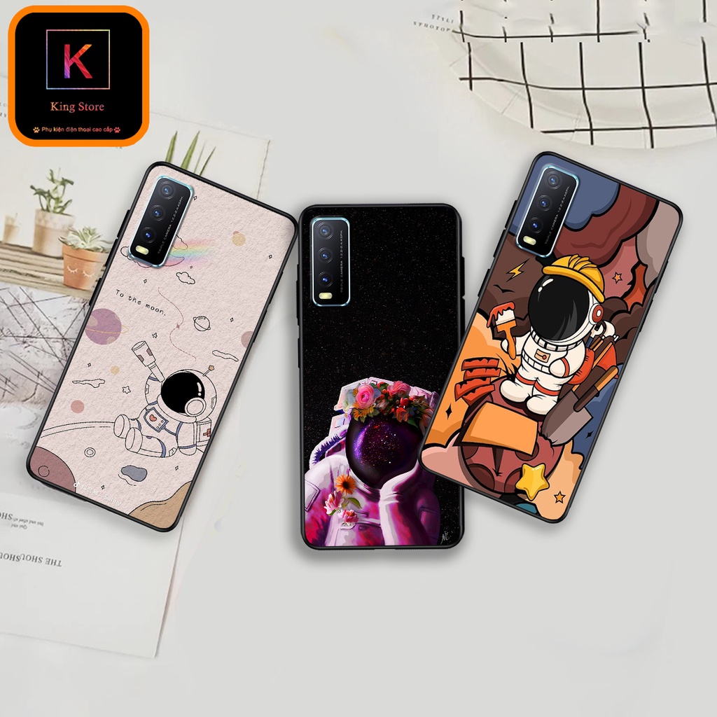 Ốp lưng Vivo Y20 - Vivo Y20s - Vivo Y12s - Ốp lưng in hình Phi hành gia cực hot