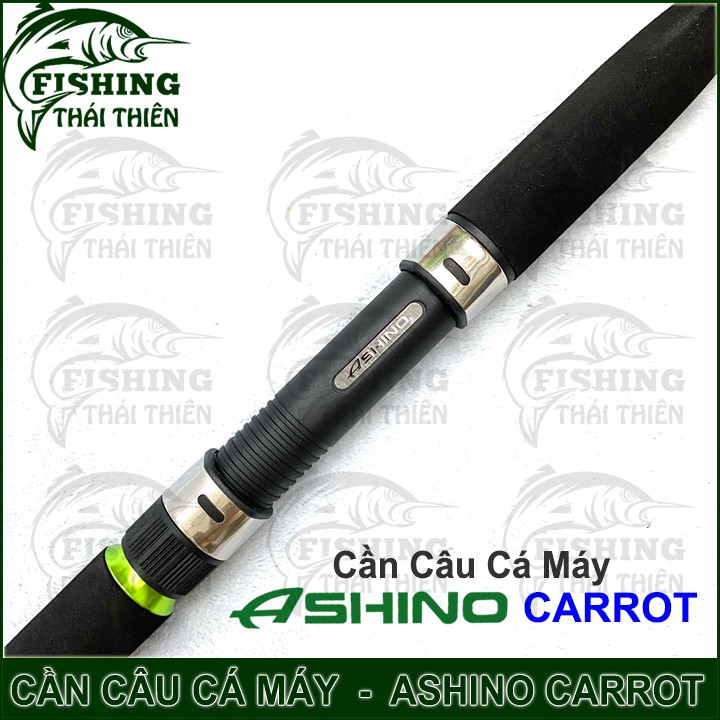 Cần Câu Cá Ashino Carrot Cần 2 Khúc Máy Đứng Thân Rỗng Cán Hở Dòng Mới 2m1, 2m4, 2m7, 3m0