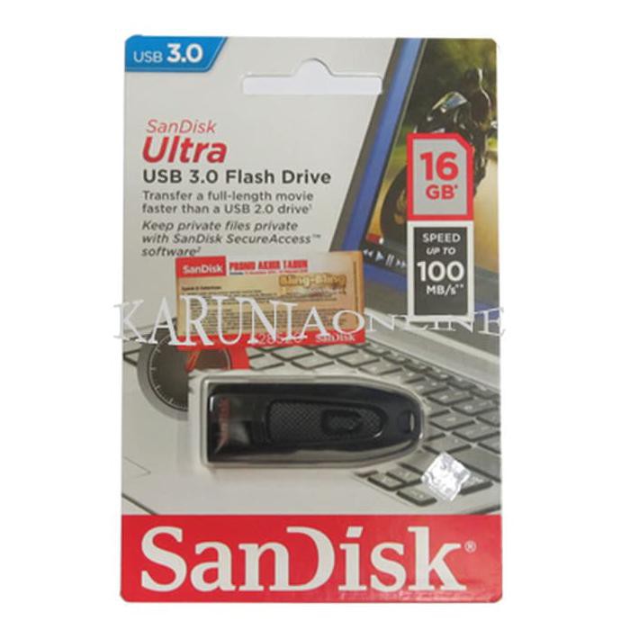 Usb Sandisk Ultra Flashdisk 3 Cz48 16gb Lên Đến 100mb / S