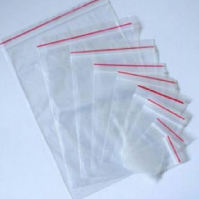 SỈ 10 kg túi zip viền đỏ