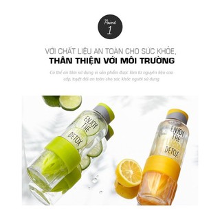 Bình nước Detox Lock&Lock HLC659 - 520ml