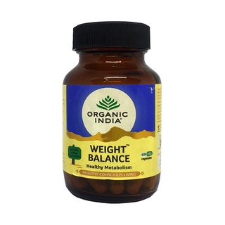 Organic india - weight balance - viên uống thảo mộc hỗ trợ giảm cân 60v