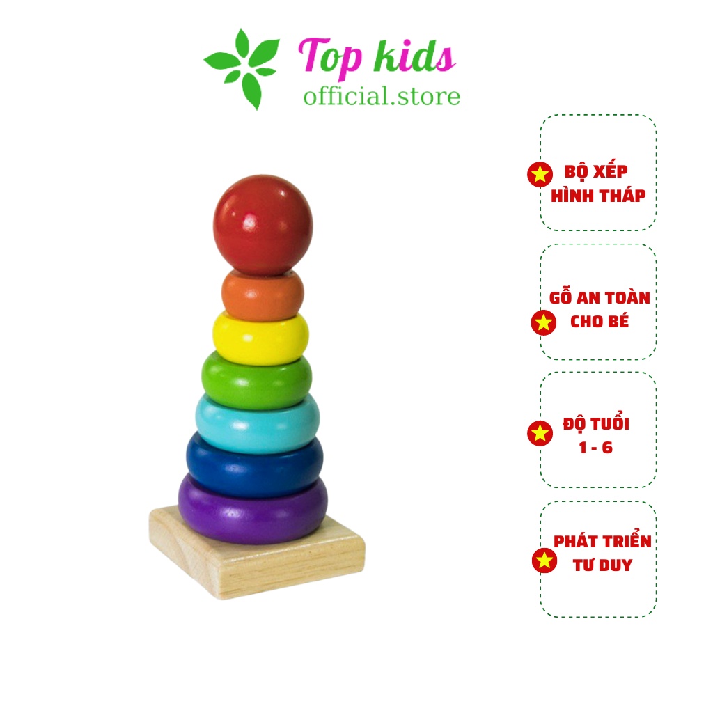 Bộ xếp hình gỗ montessori combo 3 món đồ chơi ghép hình cho bé thông minh trí tuệ trò chơi giáo dục sớm TOPKIDS