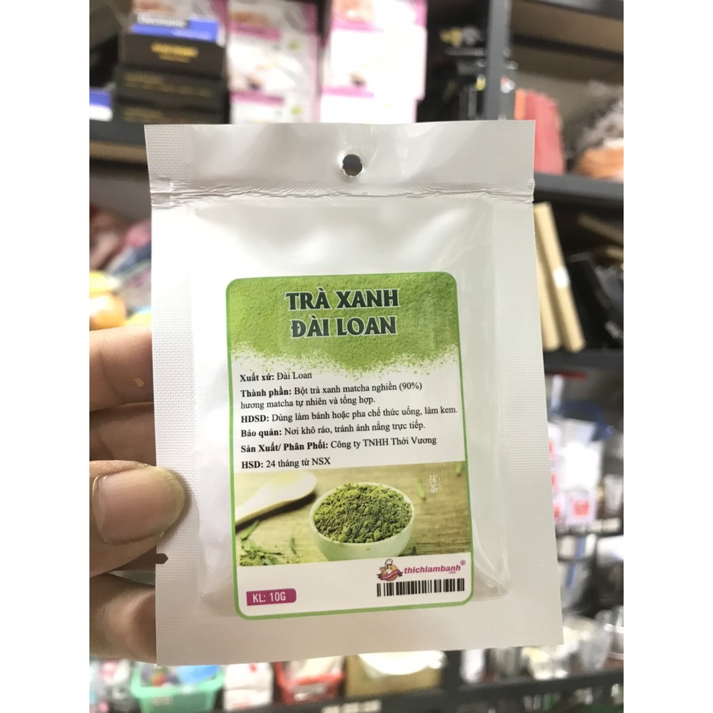 TLB - Bột trà xanh Đài Loan-10gr