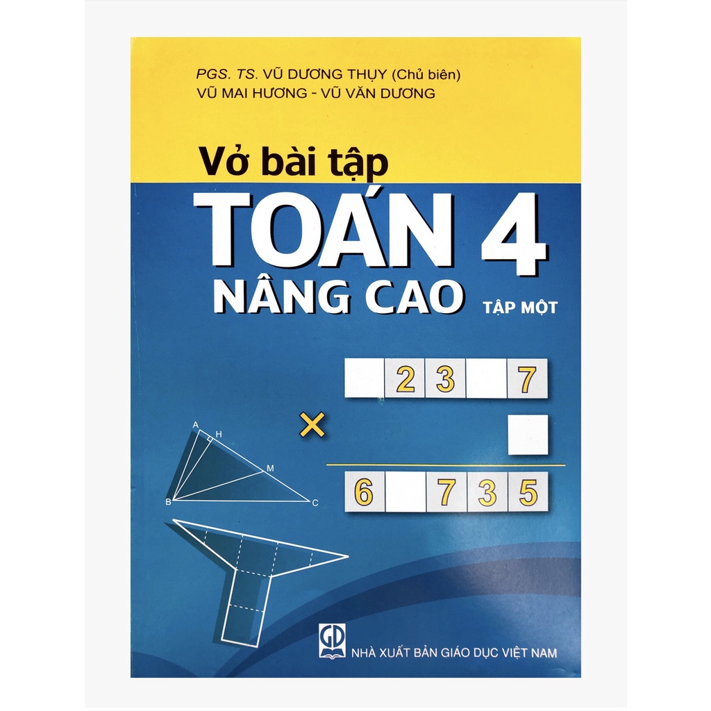 Sách - Vở bài tập Toán nâng cao 4 - NXB Giáo dục